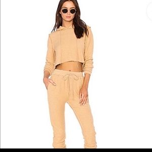 Danielle Guizio inside out sweatshirt and pants medium